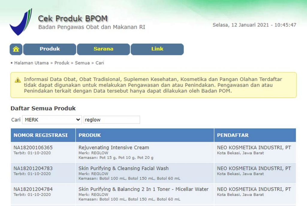 izin bpom